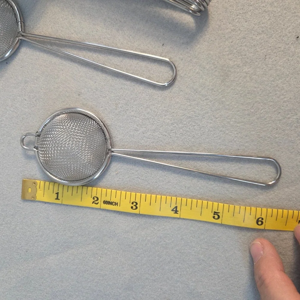Fine mesh‎ bar cocktail juice and drink strainers, set of 7, 2
